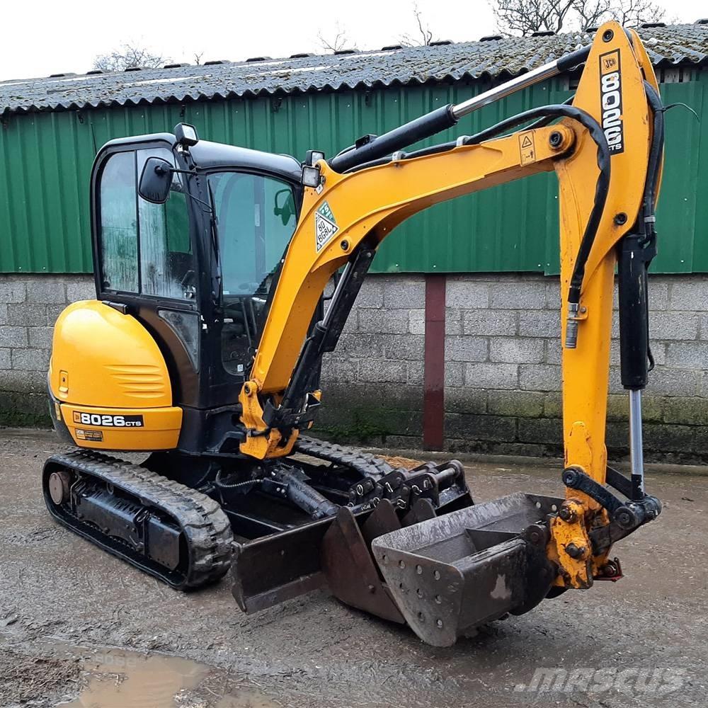 JCB 8026 Minikaivukoneet < 7t