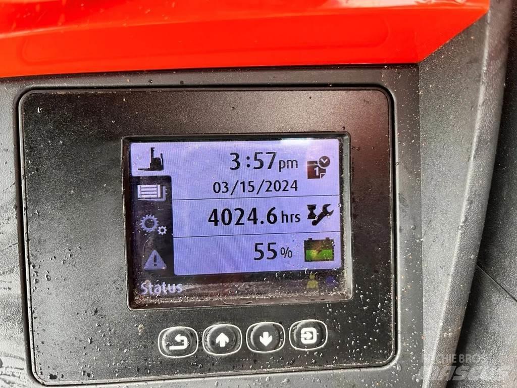 Linde L16AP Käyden ajettavat pinoamistrukit