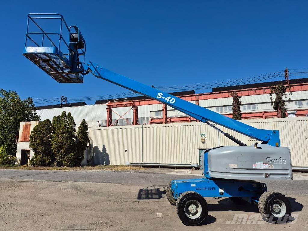 Genie S 40 Teleskooppipuominostimet