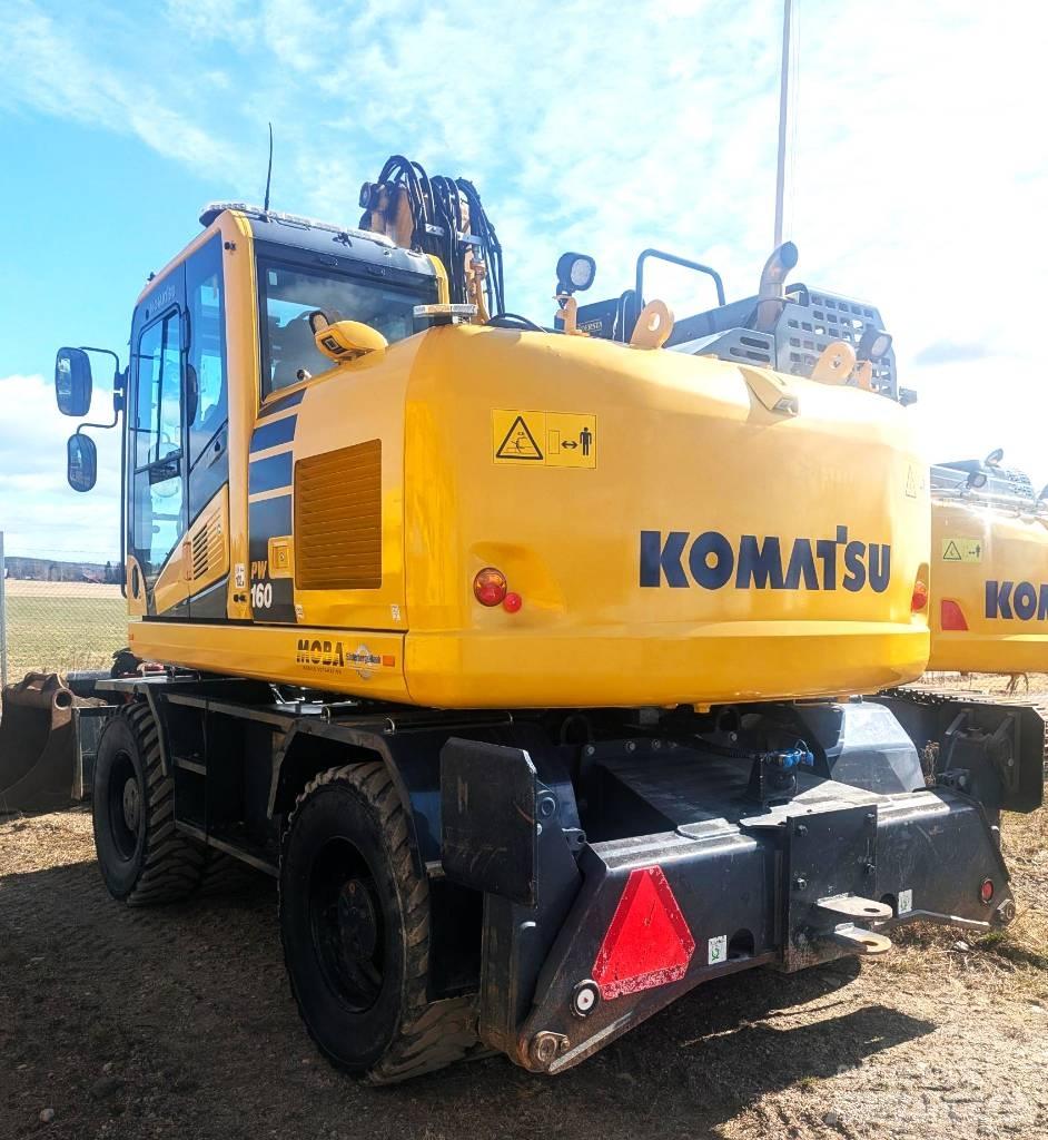 Komatsu PW160-11 Pyöräkaivukoneet