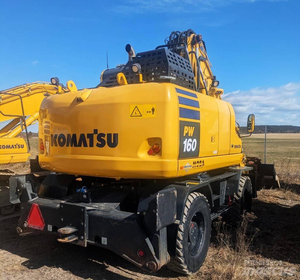 Komatsu PW160-11 Pyöräkaivukoneet