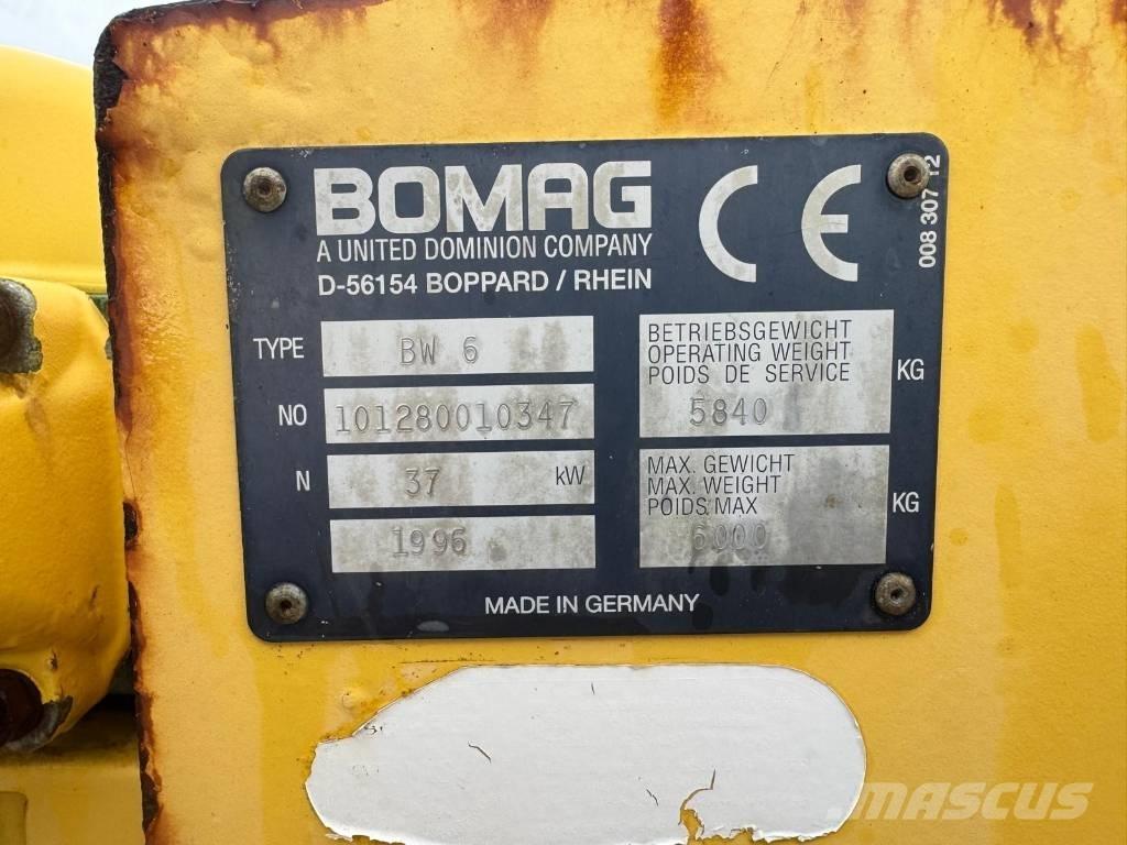 Bomag BW 6 Tandemjyrät