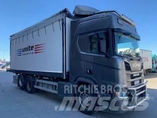 Scania R580 Flisbil Hakekuorma-autot