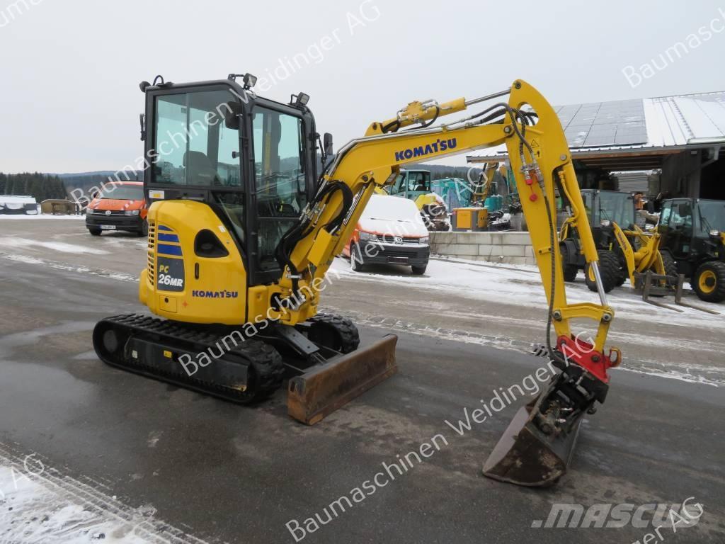 Komatsu PC 26 MR-5 Minikaivukoneet < 7t