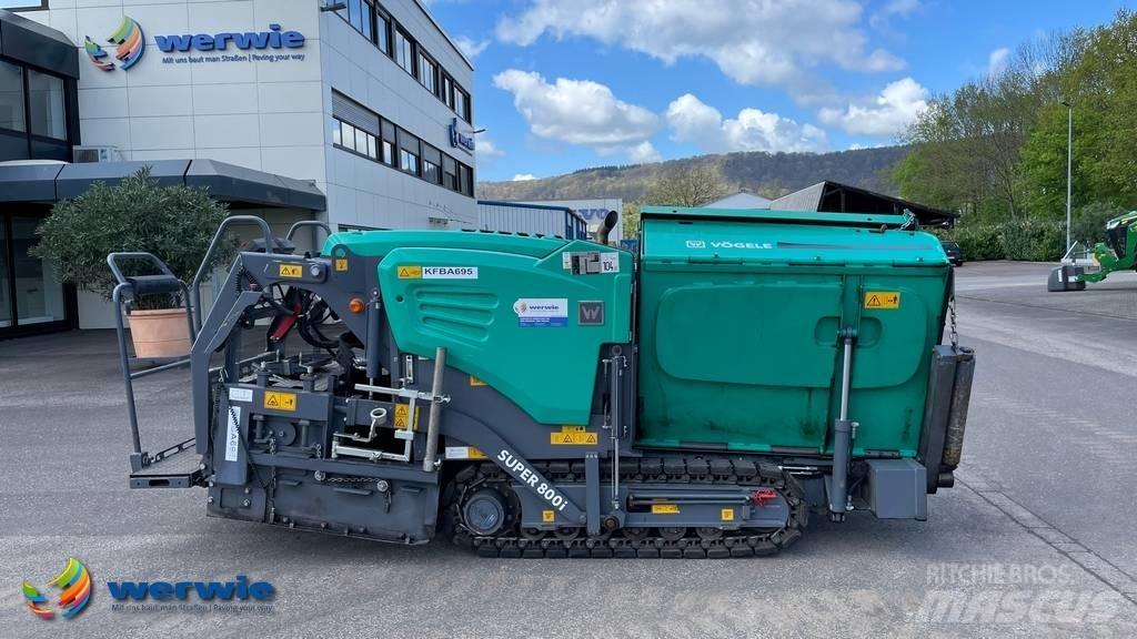 Vögele Super 800i Asfalttikoneet