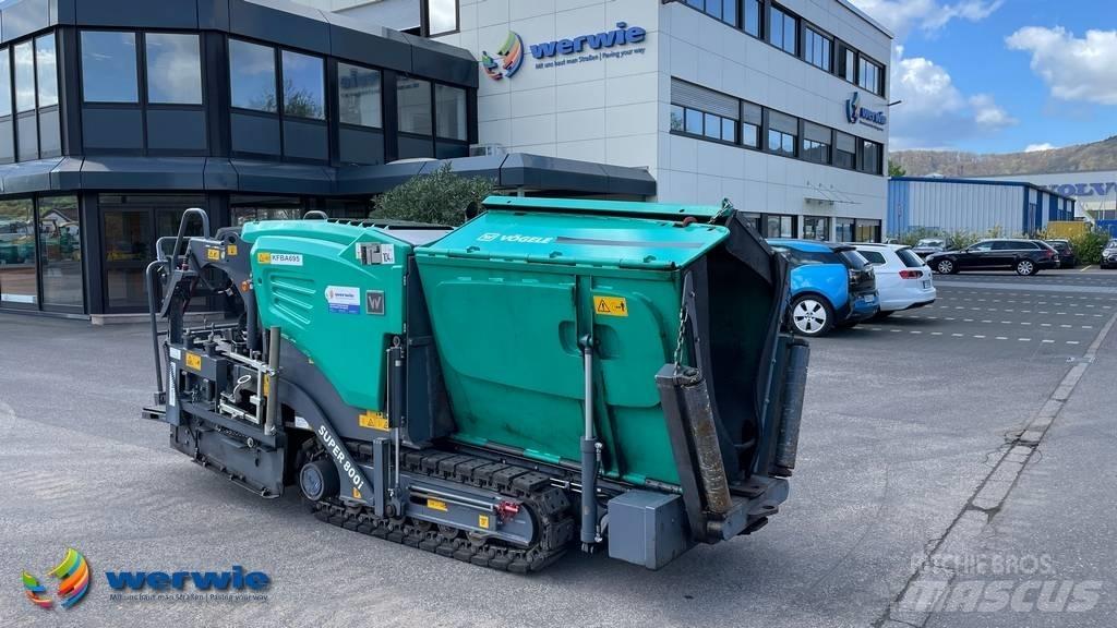 Vögele Super 800i Asfalttikoneet