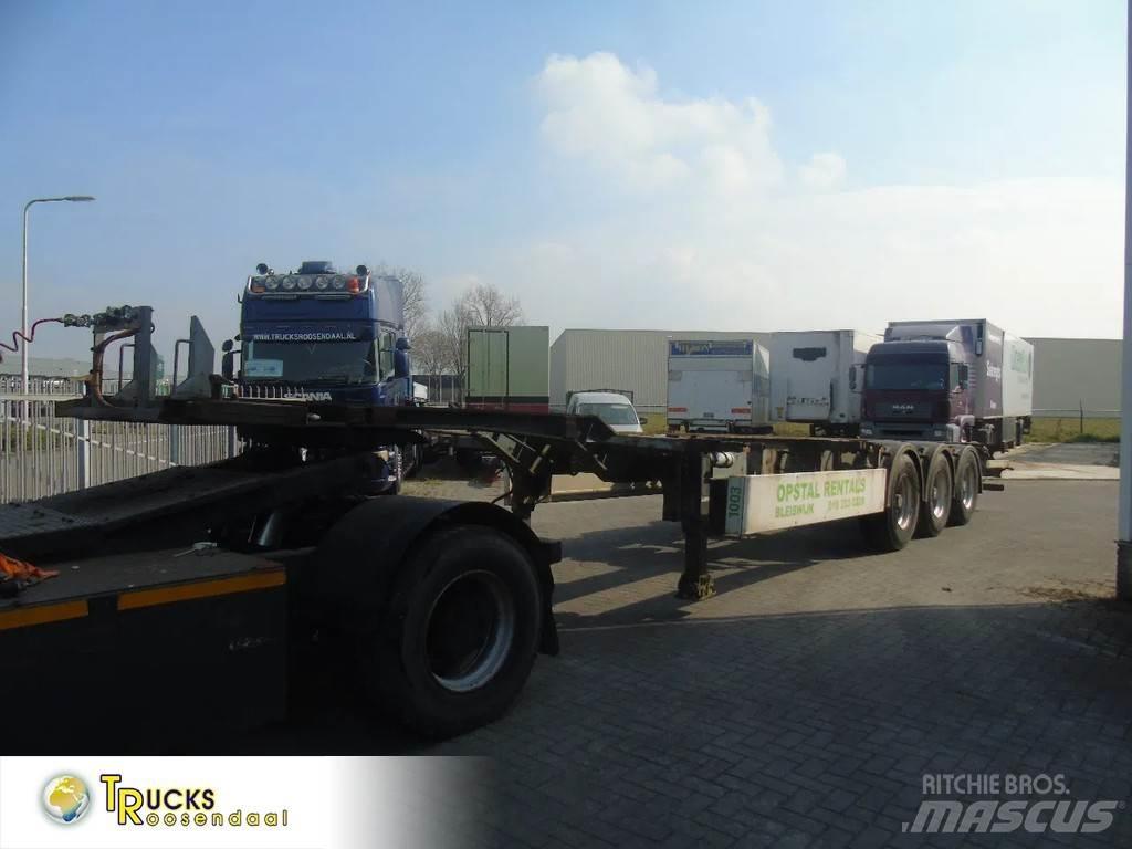 Pacton 3 AXLE Konttipuoliperävaunut