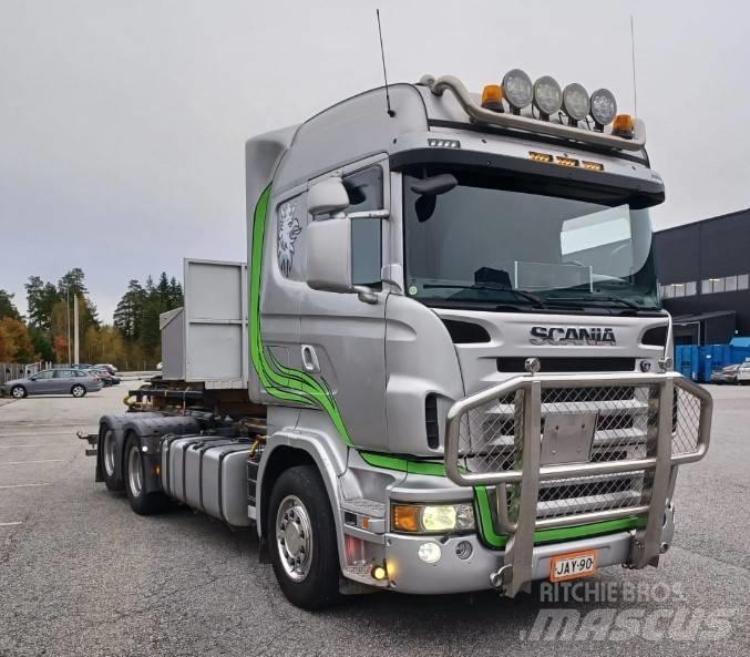Scania R480 6x2 Kontti-/tasonostoautot