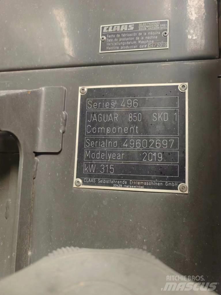 CLAAS Jaguar 850 Ajosilppurit