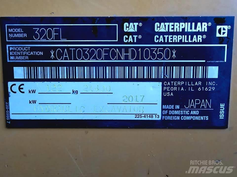 CAT 320 FL Telakaivukoneet