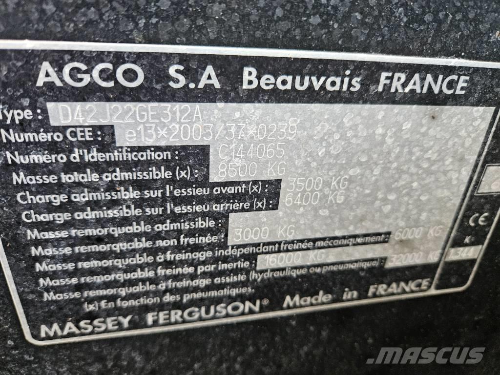 Massey Ferguson 5430 Vetopöytäautot