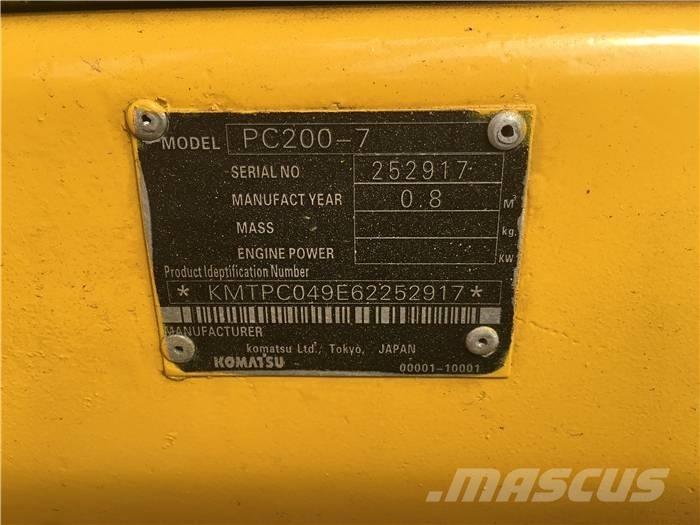 Komatsu PC 200-7 Telakaivukoneet