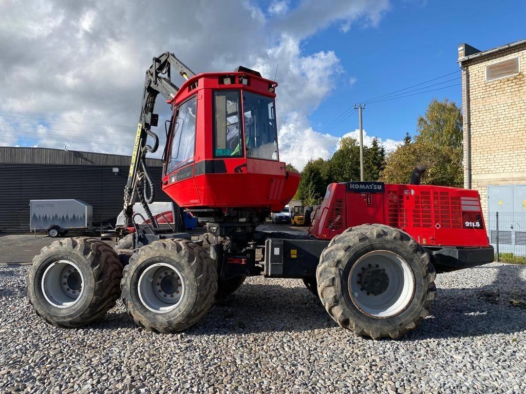 Komatsu 911.5 Harvesterit