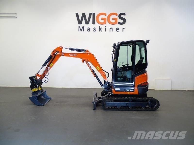 Kubota U 27-4 Minikaivukoneet < 7t