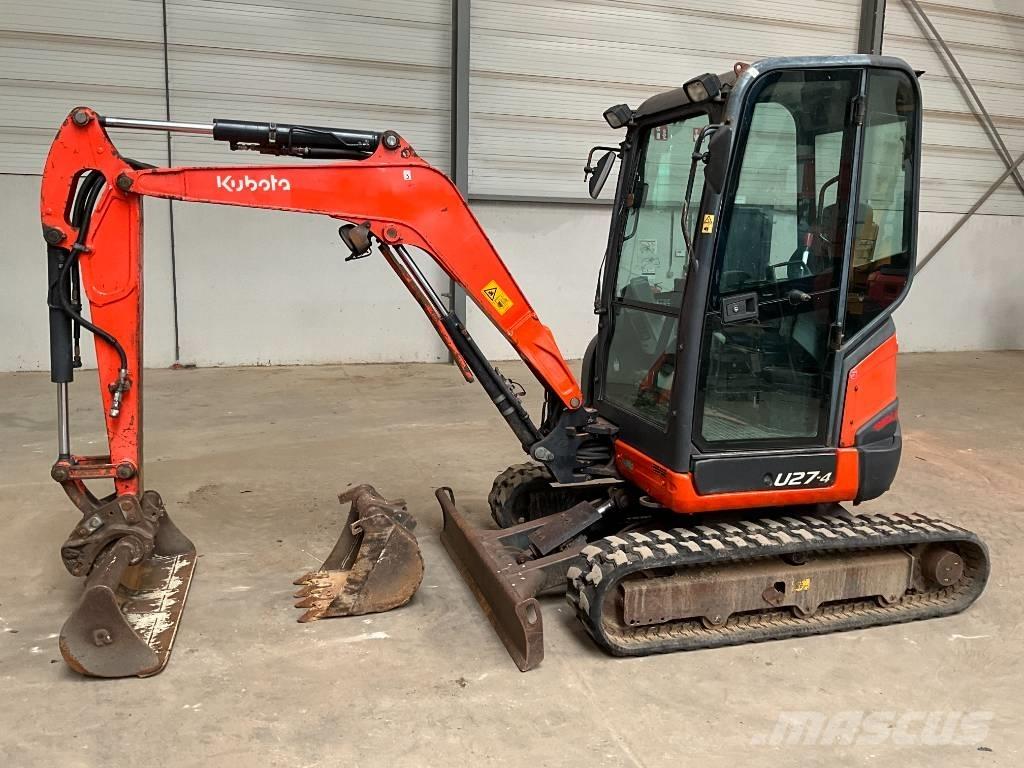 Kubota U 27-4 Minikaivukoneet < 7t