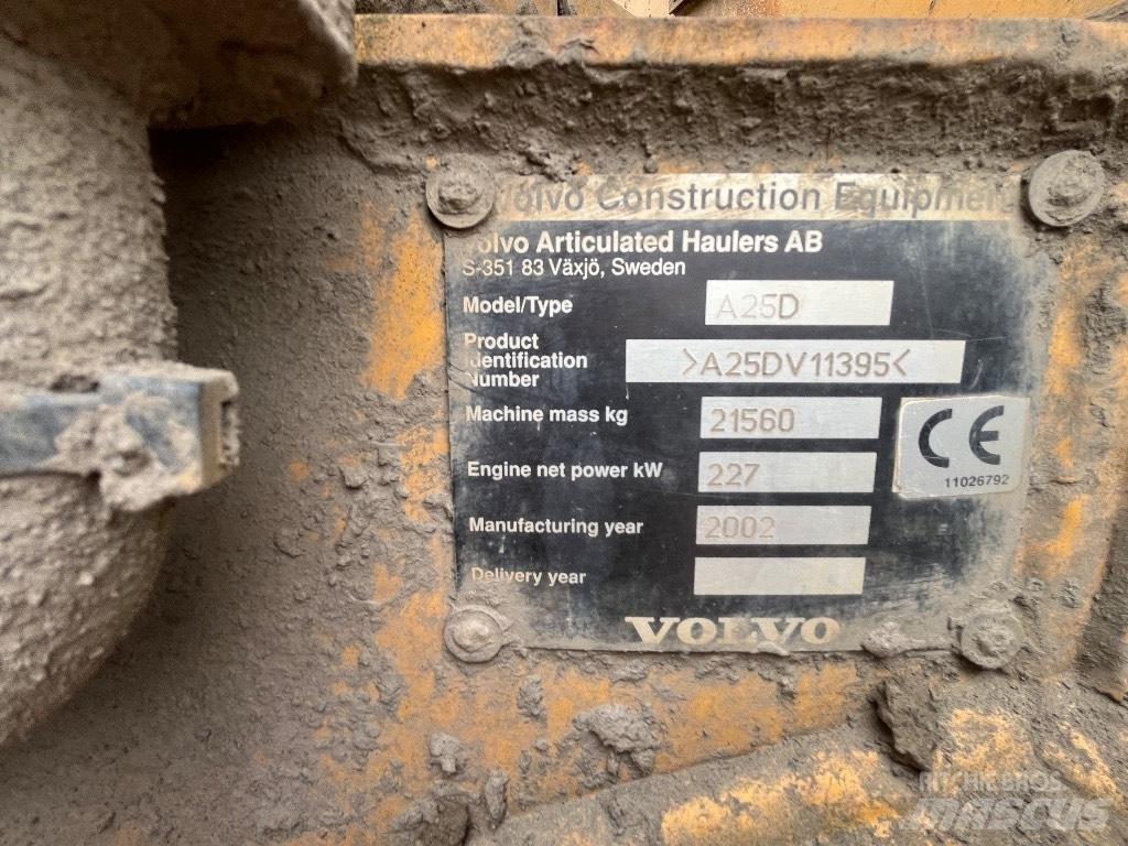 Volvo A 25 D Dumpperit