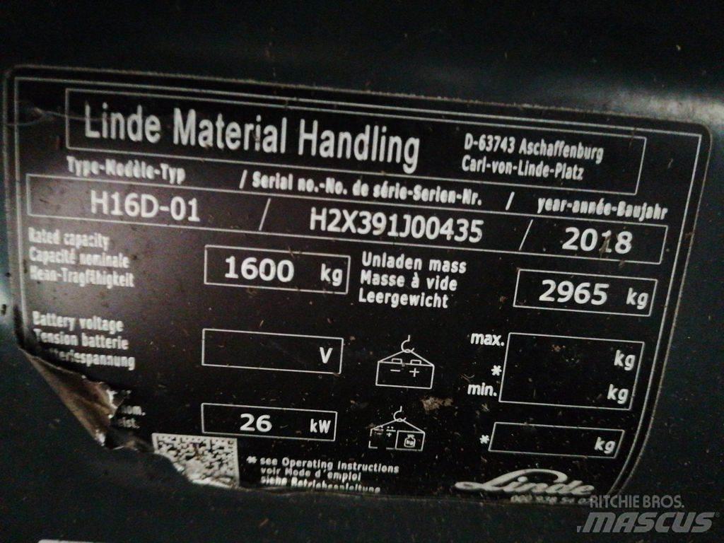 Linde H16D-01 Dieseltrukit