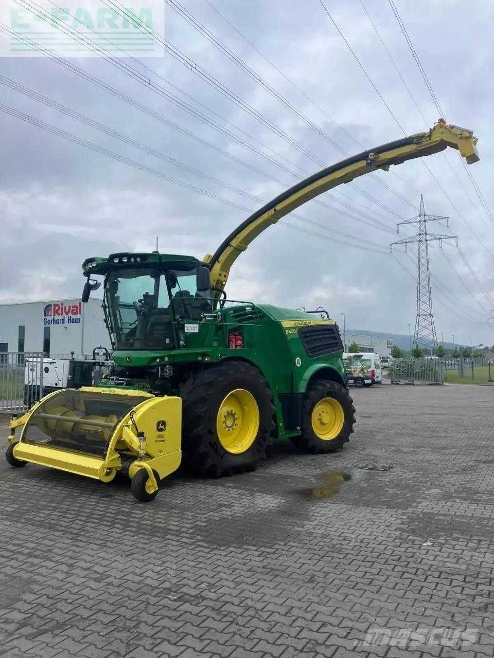 John Deere 8600i Ajosilppurit