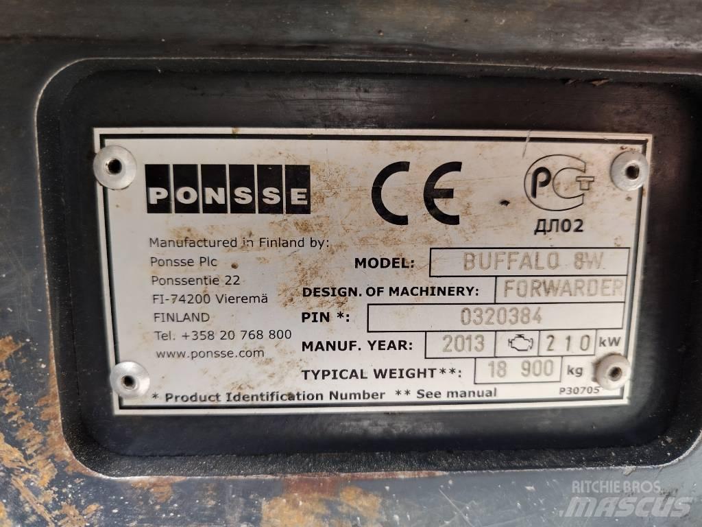 Ponsse Buffalo 8W Kuormatraktorit