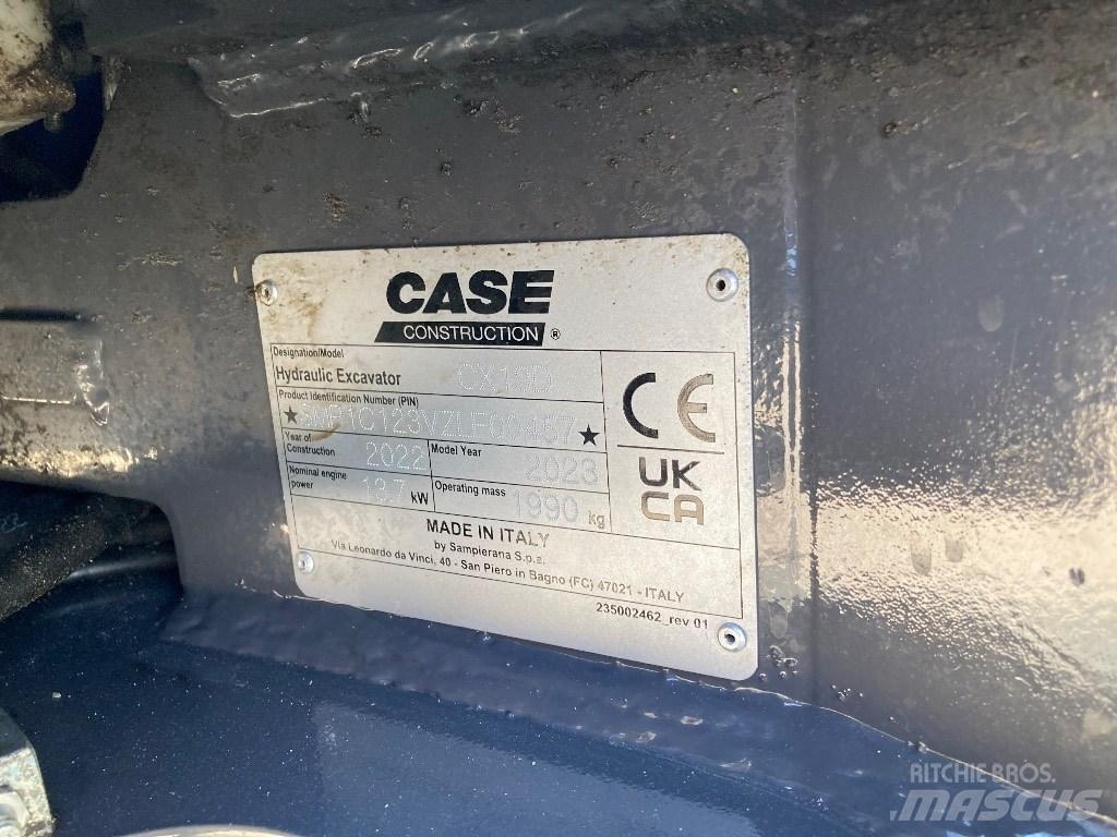 CASE CX 19 D Minikaivukoneet < 7t