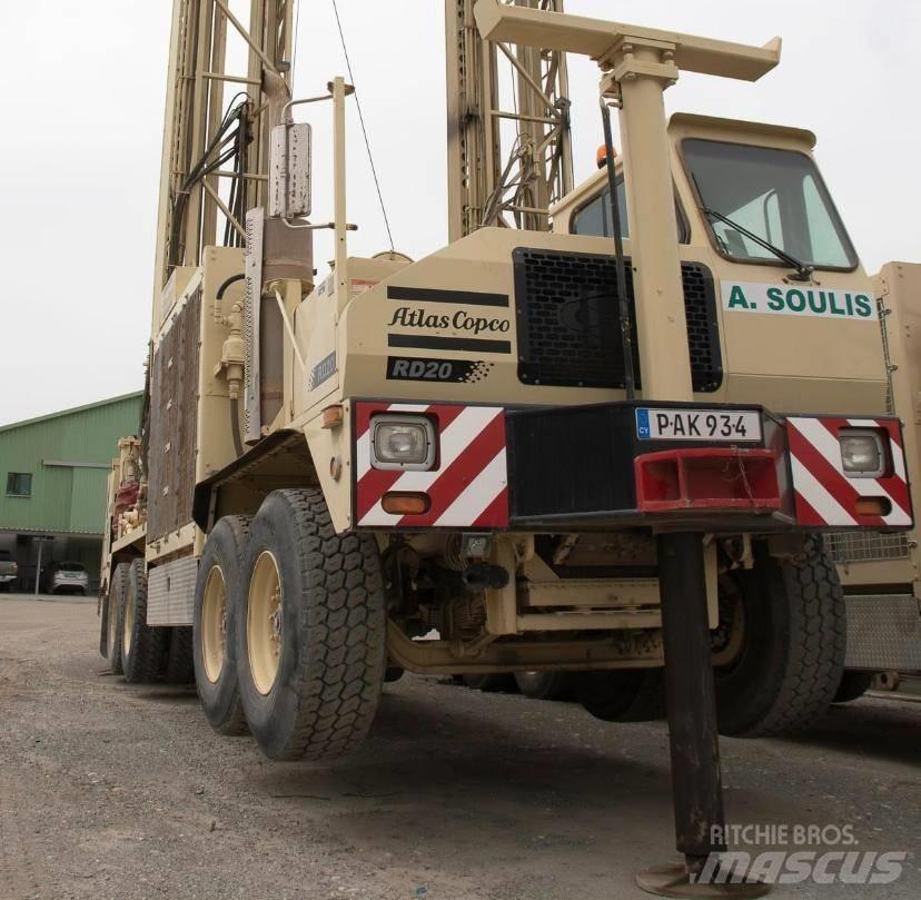 Atlas Copco RD 20 II Kuorma-auto porauskalustolla