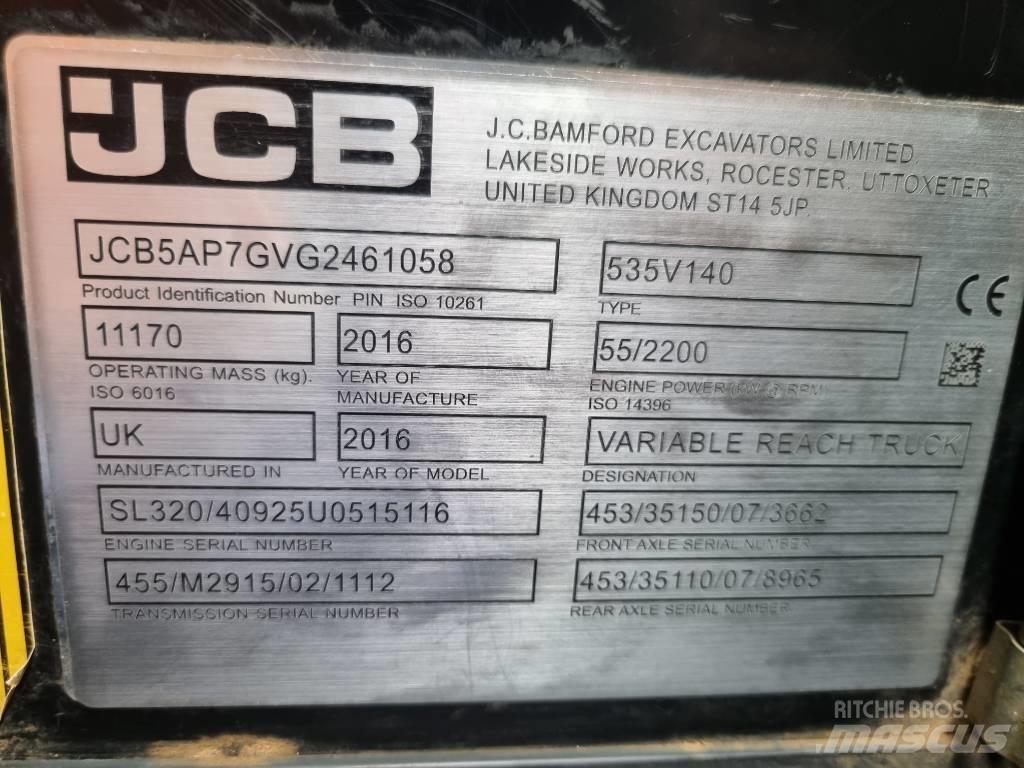 JCB 535-140 Hiviz Kurottajat