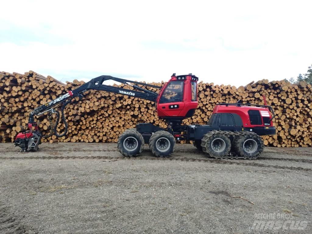 Komatsu 901 XC Harvesterit