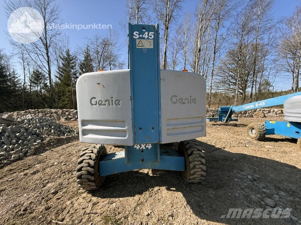 Genie S 45 Teleskooppipuominostimet
