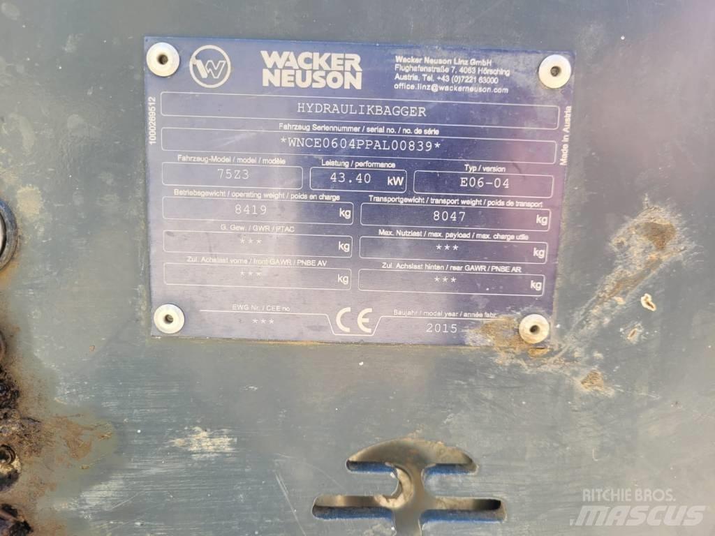Neuson 75 Z 3 Midikaivukoneet 7t - 12t