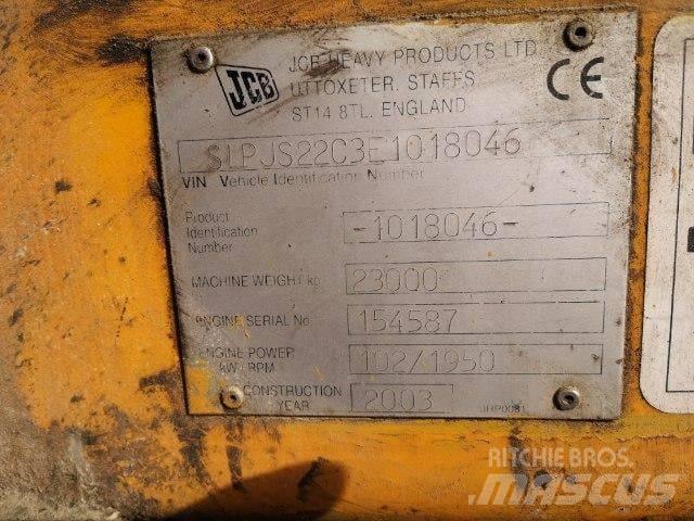JCB JS 220 LS Telakaivukoneet