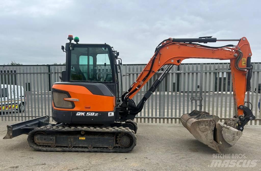 Doosan DX50Z-7 Minikaivukoneet < 7t