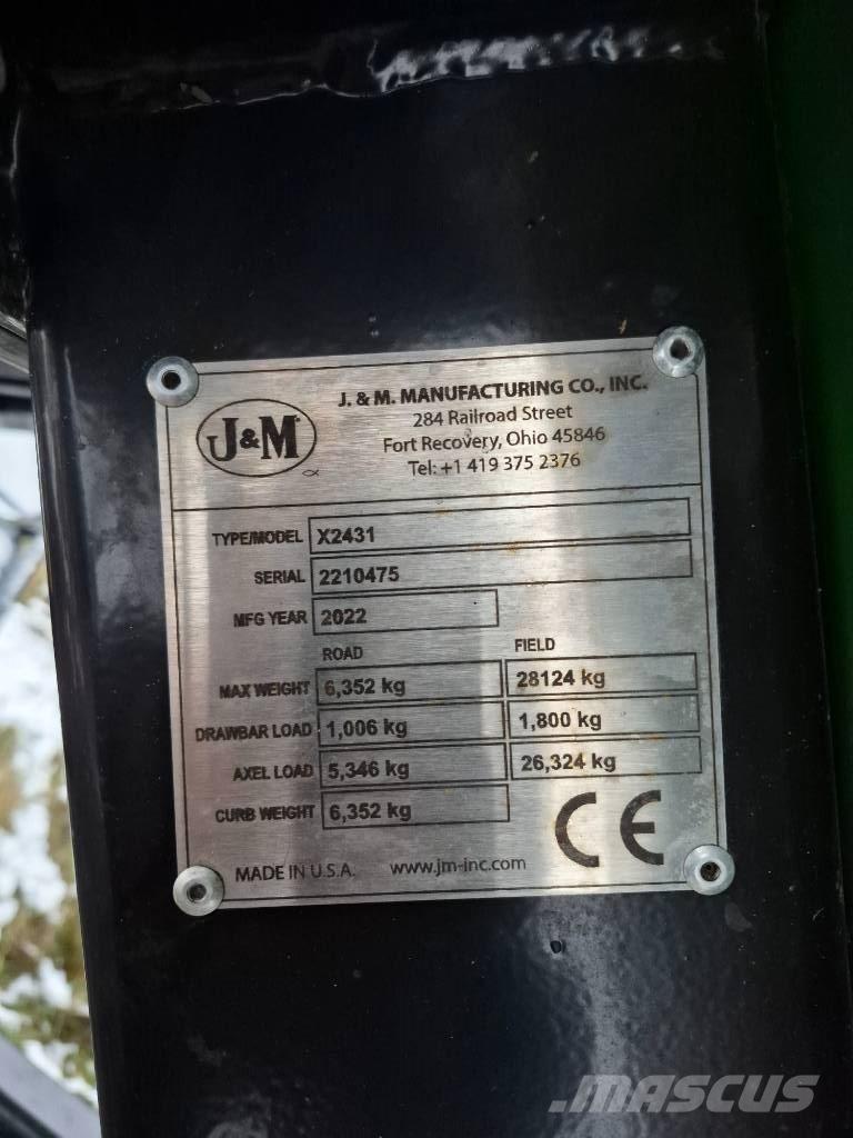 J&M X2431 Viljavaunut