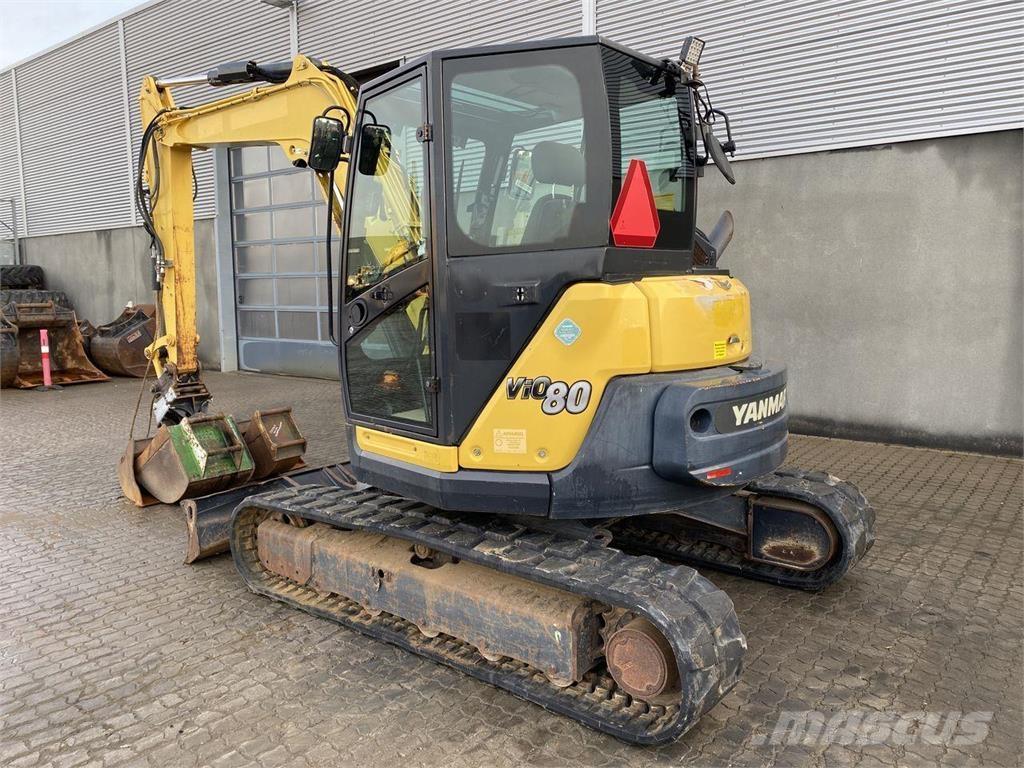 Yanmar VIO80-1A Pyöräkaivukoneet