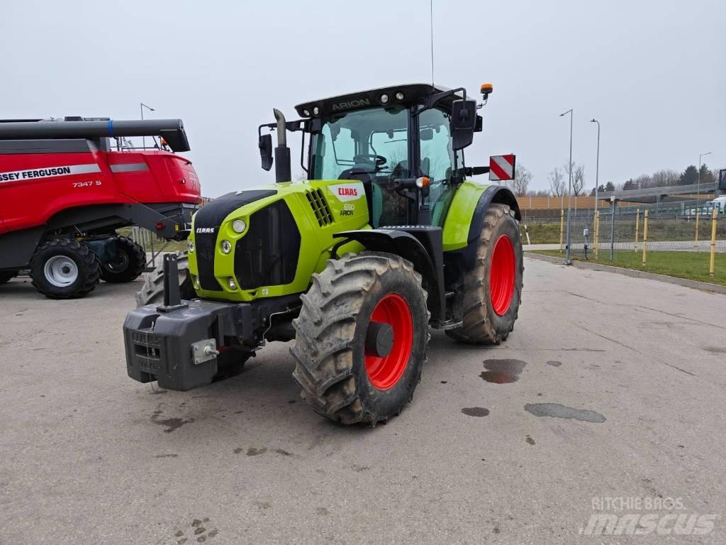 CLAAS Arion 650 Traktorit