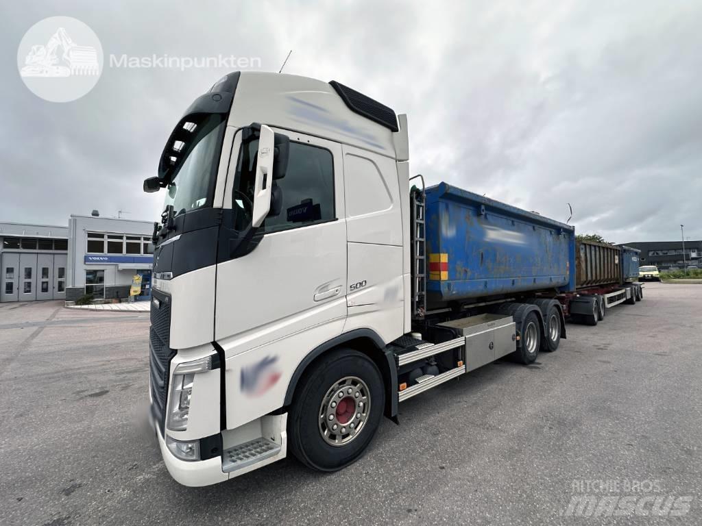 Volvo FH 500 EKIPAGE Koukkulava kuorma-autot