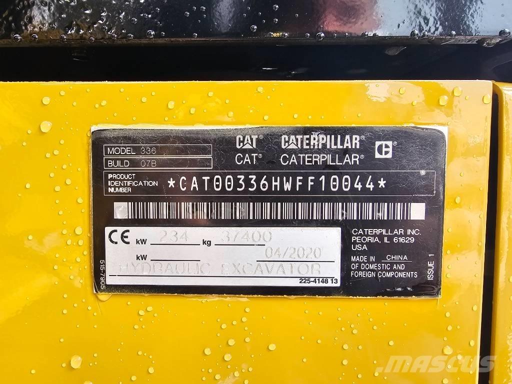 CAT 336 Next Gen Telakaivukoneet