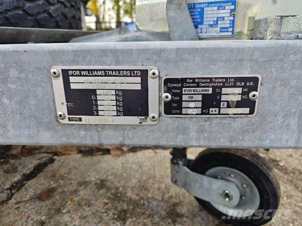 Ifor Williams GH 146 Kevyet peräkärryt