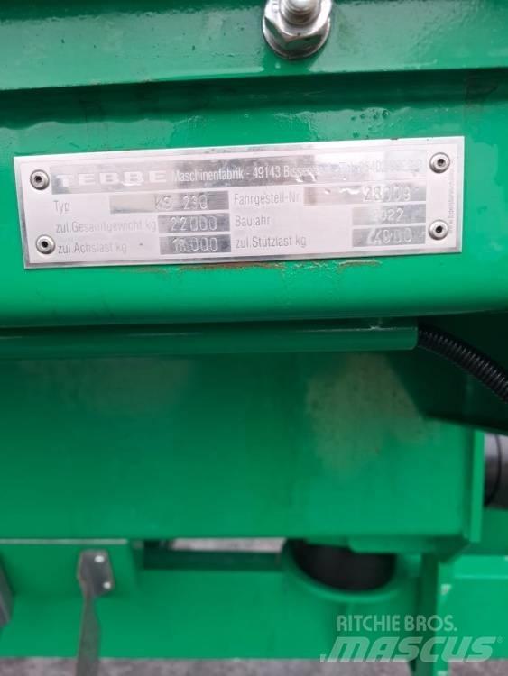 Tebbe KS 230 Kuivalannan levittimet