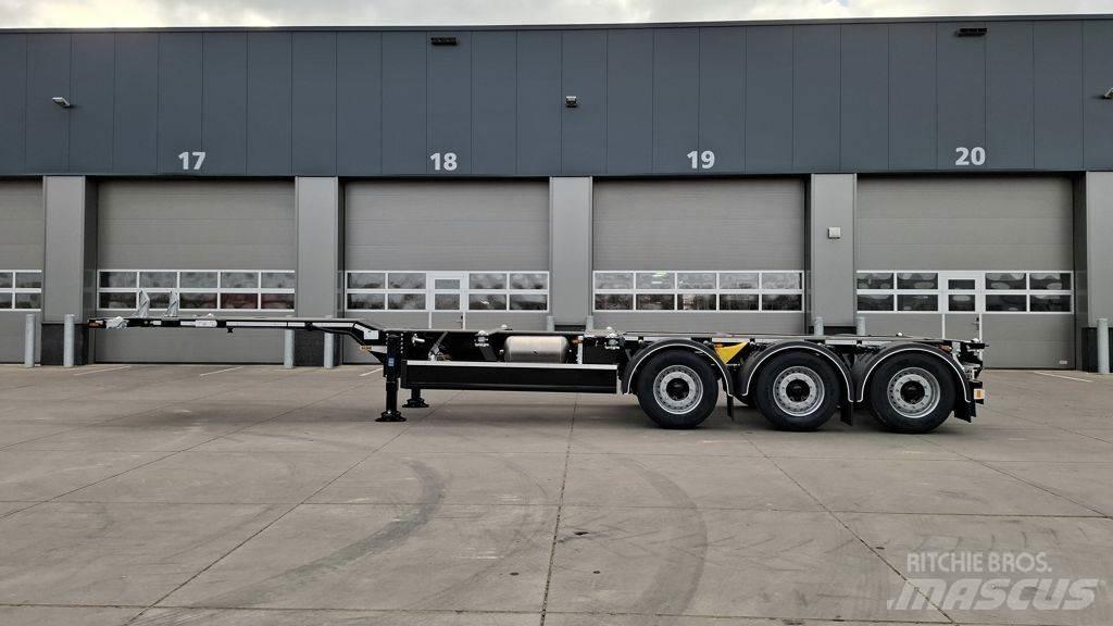 D-tec Portmaster Konttipuoliperävaunut