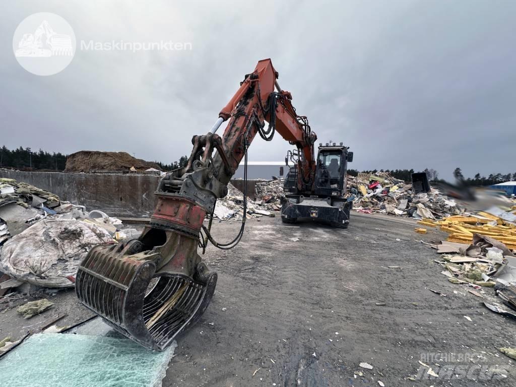 Hitachi ZX 170 W-6 Pyöräkaivukoneet