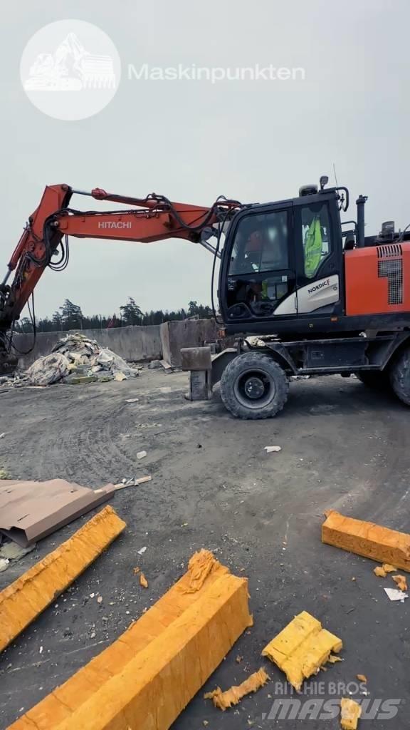 Hitachi ZX 170 W-6 Pyöräkaivukoneet