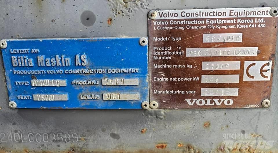 Volvo EC 240 LC Telakaivukoneet