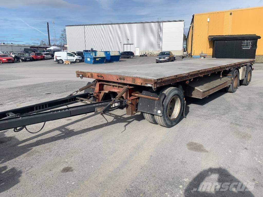 ORY 3 axlad flakvagn Lavaperävaunut