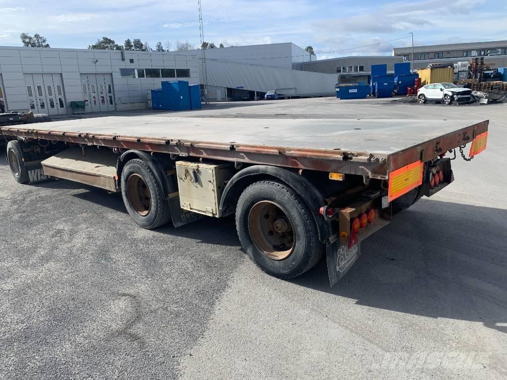 ORY 3 axlad flakvagn Lavaperävaunut