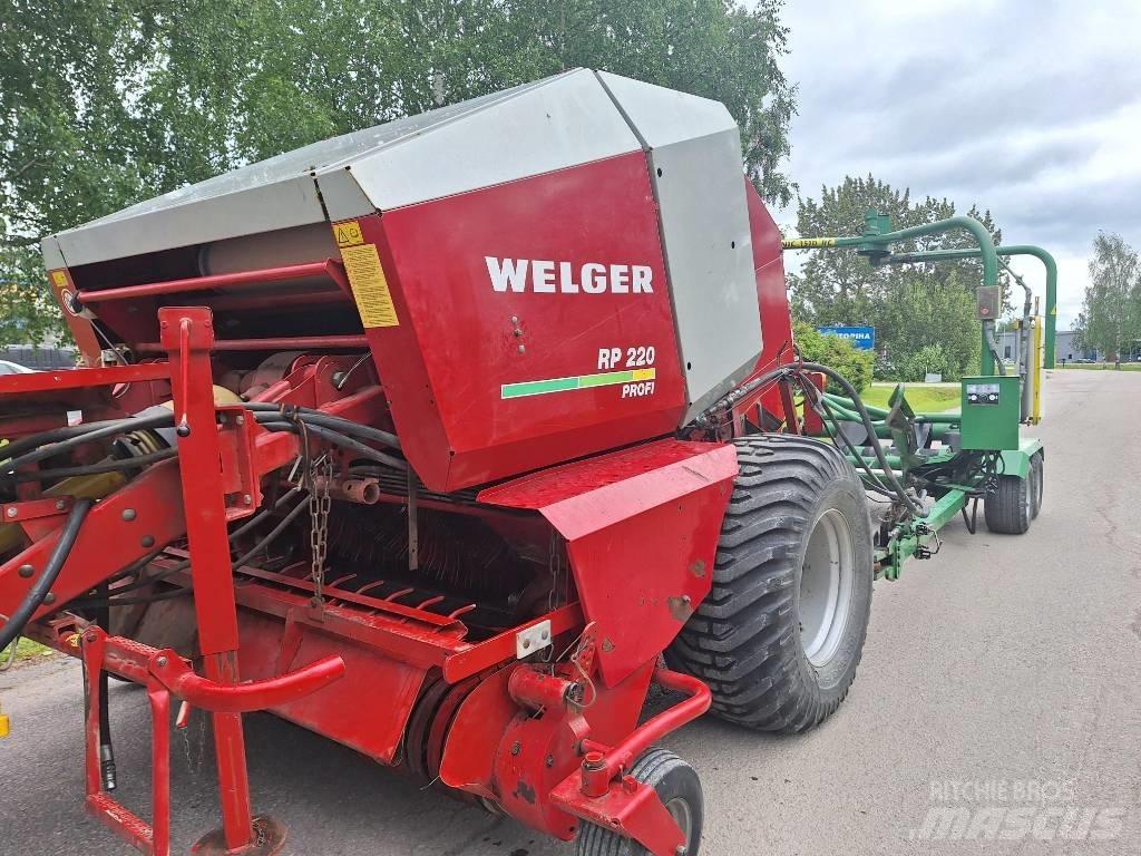 Welger 220 Profi Pyöröpaalaimet