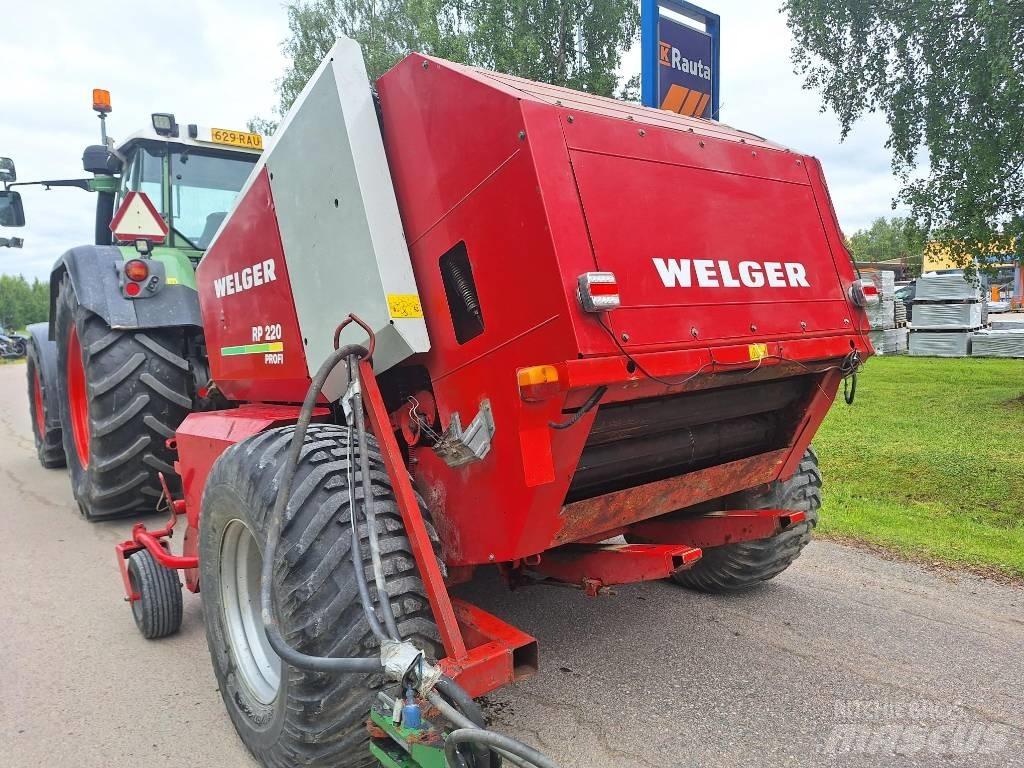 Welger 220 Profi Pyöröpaalaimet