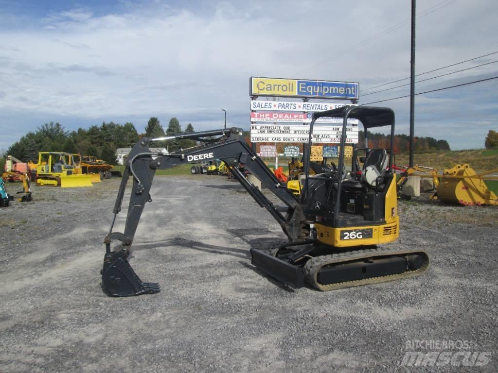 John Deere 26G Minikaivukoneet < 7t