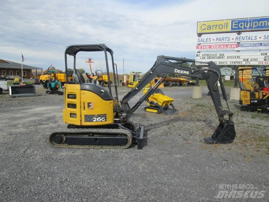 John Deere 26G Minikaivukoneet < 7t