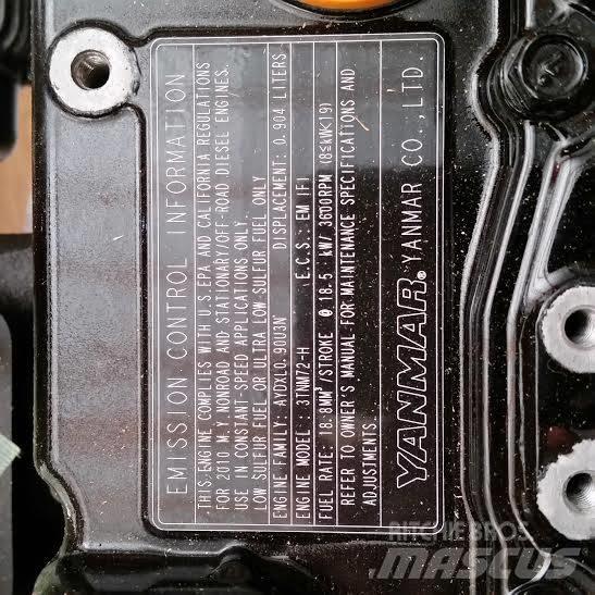 Yanmar 3TNM72 Muut