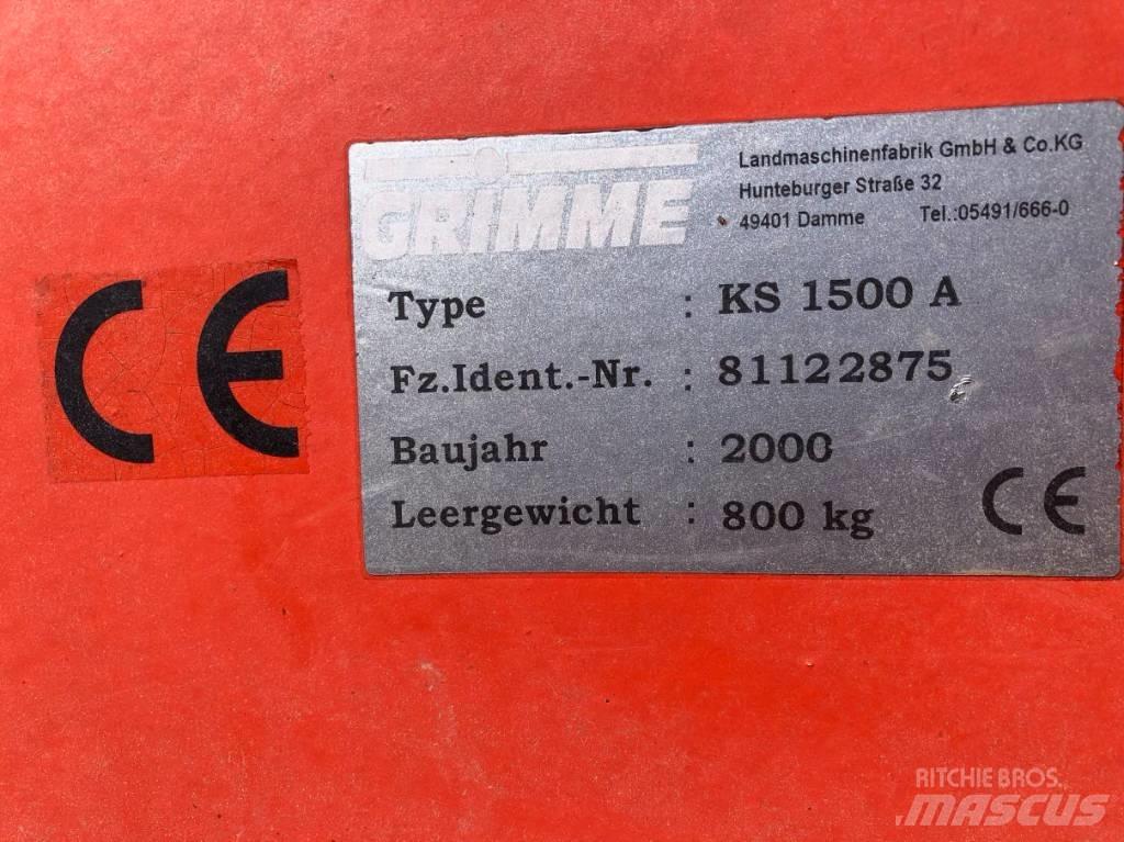 Grimme KS 1500 A Varrenmurskaimet
